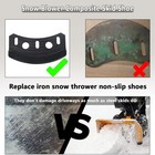 2-pack M135188 Composite Skid Shoe For J-ohn Deere 42  44  46  47 Inches Snow   