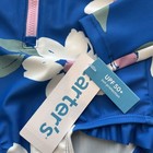 Carter s One Piece 6 Month Swim Zip Front Long Sleeve Rashguard Blue Msrp  34