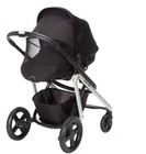 Maxi-cosi Lila Double Stroller   Mico Xp Max Travel System Bundle - Nomad Black