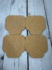 John Deere Set Of 4 Model A   Models B Tractors Cork Backed Drink Coasters Vgc 