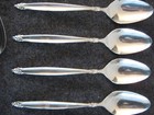 1847 Rogers Bros Is Garland Ten Place Oval Soup Spoons Silverplate 1965