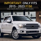Bocadecals 2015-2023 Ford F150 Emblem Overlay Insert Decals  set Of 2 