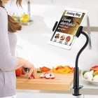 Large Size Tablet Stand 80cm Long Arm Bed Tablet Holder Mount For Ipad Air Pro M