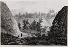 1831  Source Of The Passaic - New Jersey Engraved Print Original