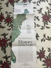 National Geographic United States Fold-out Map Poster History Of The Land 2006
