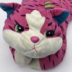 Vintage 90s Rare Lisa Frank Large Pink Cat Twinkle Star Plush Stuffed Animal 22   