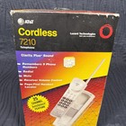 Vintage At t Cordless 7210 Telephone New Factory Sealed In Box Lucent Bell Labs