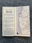 Vtg National Automobile Club Road Map Oregon Washington