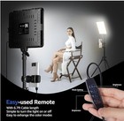 2 Pack Led Photography Lighting Kit 15w Bicolor Video Light 6500k Tripod Stand