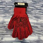 Youth Jordan Knit Gloves    2  Pair - Red And Black  jj 