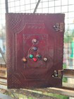 Extra Large Leather Premium Handmade Journal Antique Designs Seven Stone Book