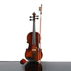 New 1 4 Acoustic Violin Case With Bow   Rosin - Perfect For Practice