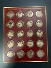 The Franklin Mint History Of The Us - Complete 200 Pc Bronze Proof Medals Set