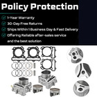 Front   Rear Cylinder Piston Gasket Kit For Suzuki Sv 650 A Sv650s Sa 1999-2008