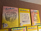 Vintage Aunt Martha   s Hot Iron Transfers Lot Of 10 Embroidery Patterns Designs
