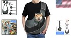 Pet Puppy Dog Mesh Sling Carry Pack Backpack Carrier Travel Tote Shoulder Bag