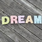 Fabric     dream    Letters  Free-standing Decoration - Used