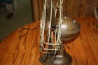 Antique Vintage  11  Brown Oscillating Fan Robbins   Myers   Working