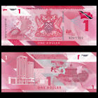 Lot 50 Pcs  Trinidad   Tobago 1 Dollar  2020 2021  P-new  Polymer  Banknote  Unc