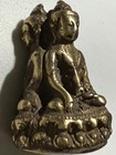 Phra Kring Medicine Buddha Talisman Rare Thai Amulet Brass Pendant 4