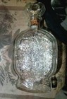 Schenley Whiskey Vintage Glass Bottle Decanter With Stopper 