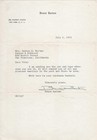 Typed 1953 Typed Letter Signed  Fine Famous Bruce Barton  Author  Congressman 