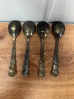 Set Of 4 Vintage 1960 s Oh Oh Spaghettios Silver Plate Spoon