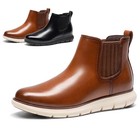 Men s Classic Chelsea Boots Comfortable Slip-on Casual Dress Boots