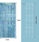 Decor365 Under The Sea Party Decorations Bubble Garland Backdrop Mermaid Streame