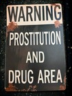 Vintage Warning Fun Sign Metal Tin Sign Retro Decor