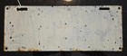 1908 Ohio Oh Porcelain License Plate Car Tag Vehicle Registration Automobile