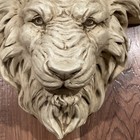 Lion Head Sconce  Shelf corbel  Vintage 3d  Bust Resin