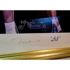 Muhammad Ali Signed Print Angelo Marino Autograph Vintage Framed Lithograph Coa