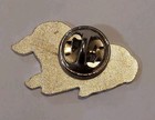  Black Sheep Lamb Lapel Pin Pink Ears Pinback 1  1 8  