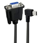 Usb To Rs232 Serial Adapter Usb Mini 5 Pin Male To Db9 9 Pin Female    