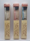 Vintage Lot Of 3 Lactona Denture Brush Highest Quality Dual Head New Old Stock