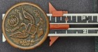 Civil War Union Army General Service Overcoat Button D Evans   Co 1-1 8  Dug