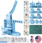 Button Maker Machine Multiple Sizes 4th Gen  Pin Maker 1 1 25 2 25 Inch   25    