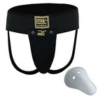  Men Athletic Supporter Jockstraps For Underwear With Removable Large Black