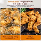 8-in-1 Air Fryer Oven 13 Quart 1400 W Electric Hot With Digital Touch Screen