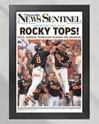 2024 Tennessee Volunteers  rocky Tops   - Cws Baseball Champions Framed Newspape