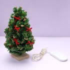 Dollhouse 1 12 Scale Miniature Christmas Tree Gift Lights Party Decoration