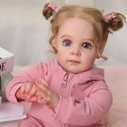 22  Reborn Baby Dolls Newborn Handmade Realistic Girl Vinyl Silicone Doll Gift