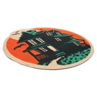 New Creepy Co  Beistle Haunted House Accent Rug 36x34  Spooky Halloween Ghost