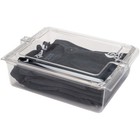 Pioneer Plastics Clear Rectangular Container  12 5  W X 10 0625  D X 3 8125  H