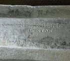Underhill Boston Edge Tool Co 1800s Forged Ship Mast Draw Knife 30    17  Blade