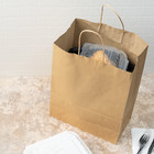 Karat Laguna  medium  Paper Shopping Bags - Kraft - 250 Ct  Fp-sb110
