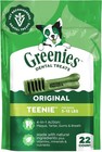 Teenie  Natural Dental Dog Treats  Chicken  22 Count
