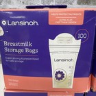 4packs 100ct  400total  Lansinoh Breastmilk Breast Pump Storage Bags 20470-70