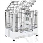 2-level Small Animal Rolling Rabbit Cage W ramp For Rabbits Ferrets Chinchillas